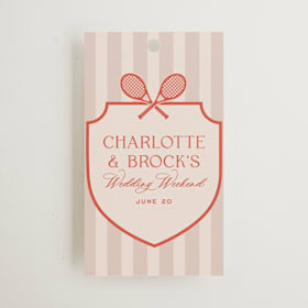 Wedding Favor Tags