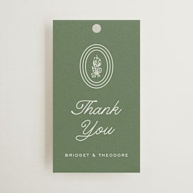 Wedding Favor Tags