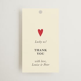 Wedding Favor Tags