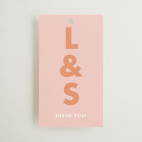Wedding Favor Tags
