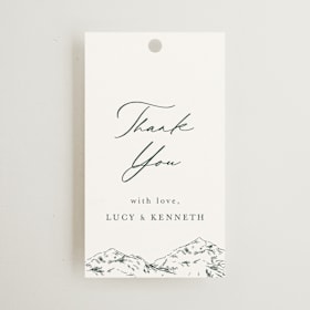Wedding Favor Tags