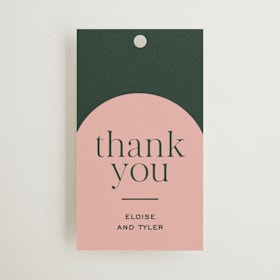 Wedding Favor Tags