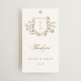 Wedding Favor Tags