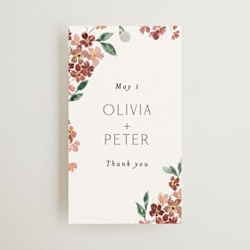 Wedding Favor Tags
