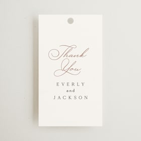 Wedding Favor Tags