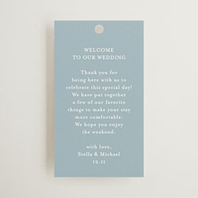 Wedding Favor Tags