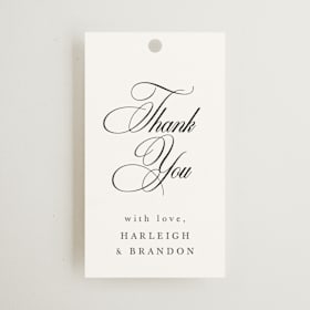 Wedding Favor Tags