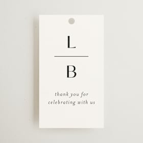 Wedding Favor Tags