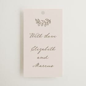 Wedding Favor Tags