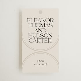 Wedding Favor Tags