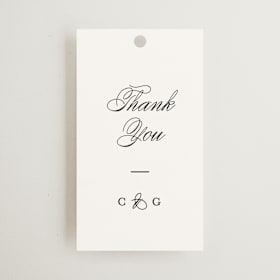 Wedding Favor Tags