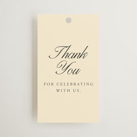 Wedding Favor Tags