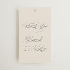 Wedding Favor Tags