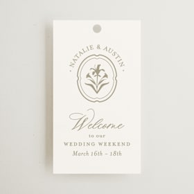 Wedding Favor Tags
