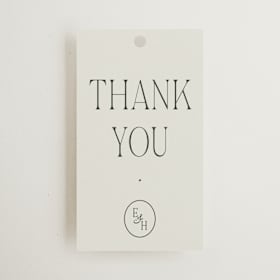 Wedding Favor Tags