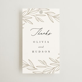 Wedding Favor Tags