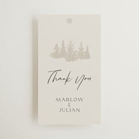 Wedding Favor Tags