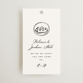Wedding Favor Tags