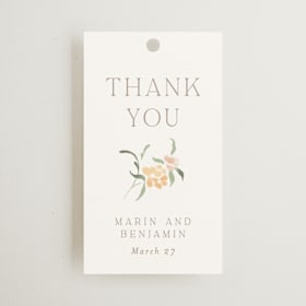 Wedding Favor Tags