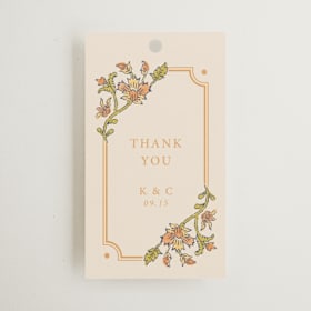 Wedding Favor Tags