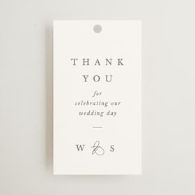 Wedding Favor Tags