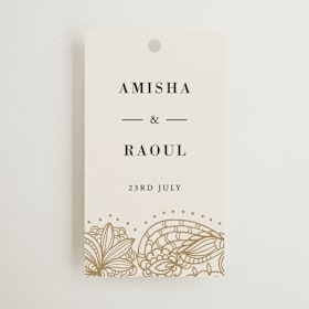 Wedding Favor Tags