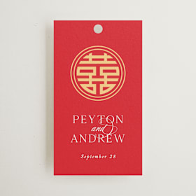 Wedding Favor Tags