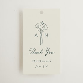 Wedding Favor Tags