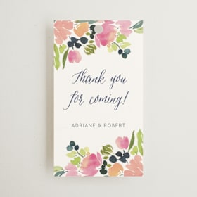 Wedding Favor Tags
