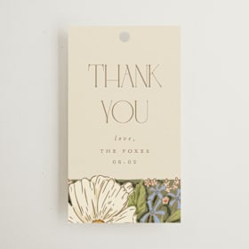 Wedding Favor Tags