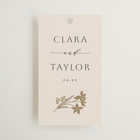 Wedding Favor Tags