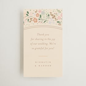 Wedding Favor Tags