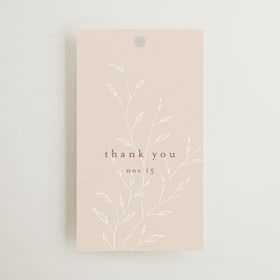 Wedding Favor Tags