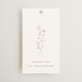 Wedding Favor Tags