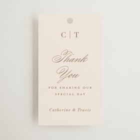 Wedding Favor Tags