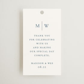 Wedding Favor Tags
