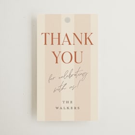 Wedding Favor Tags