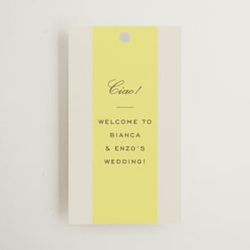 Wedding Favor Tags