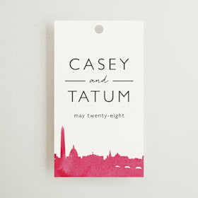 Wedding Favor Tags
