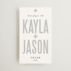 Wedding Favor Tags