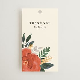 Wedding Favor Tags