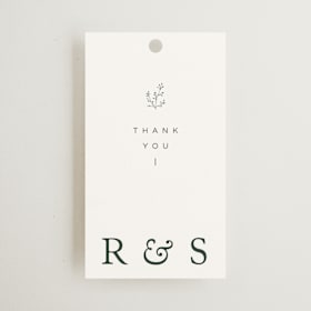Wedding Favor Tags
