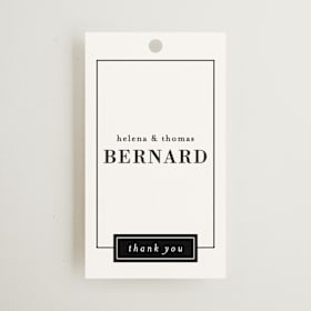Wedding Favor Tags