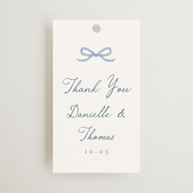 Wedding Favor Tags