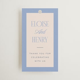 Wedding Favor Tags