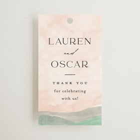 Wedding Favor Tags