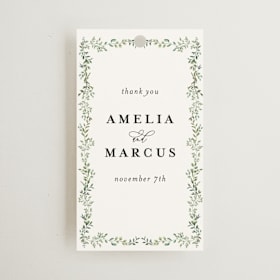 Wedding Favor Tags