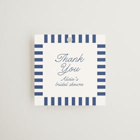 Bridal Shower Favor Tags