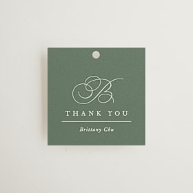 Bridal Shower Favor Tags