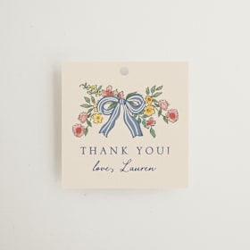 Bridal Shower Favor Tags